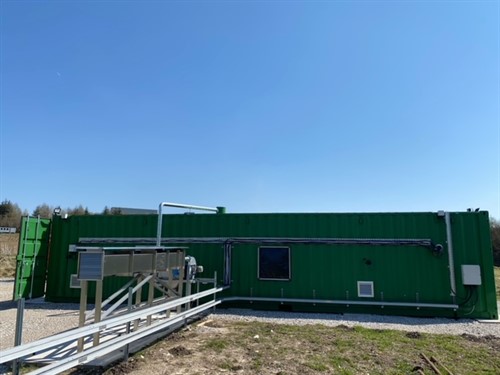 Exterior of one of HSEs battery testing chambers